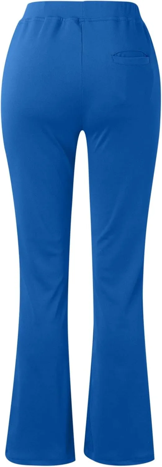 Womens Work Pants High 2024 High Waist Dress Pant Casual 4 Ways Stretch Yoga Pants Comfy Workout Business Pants