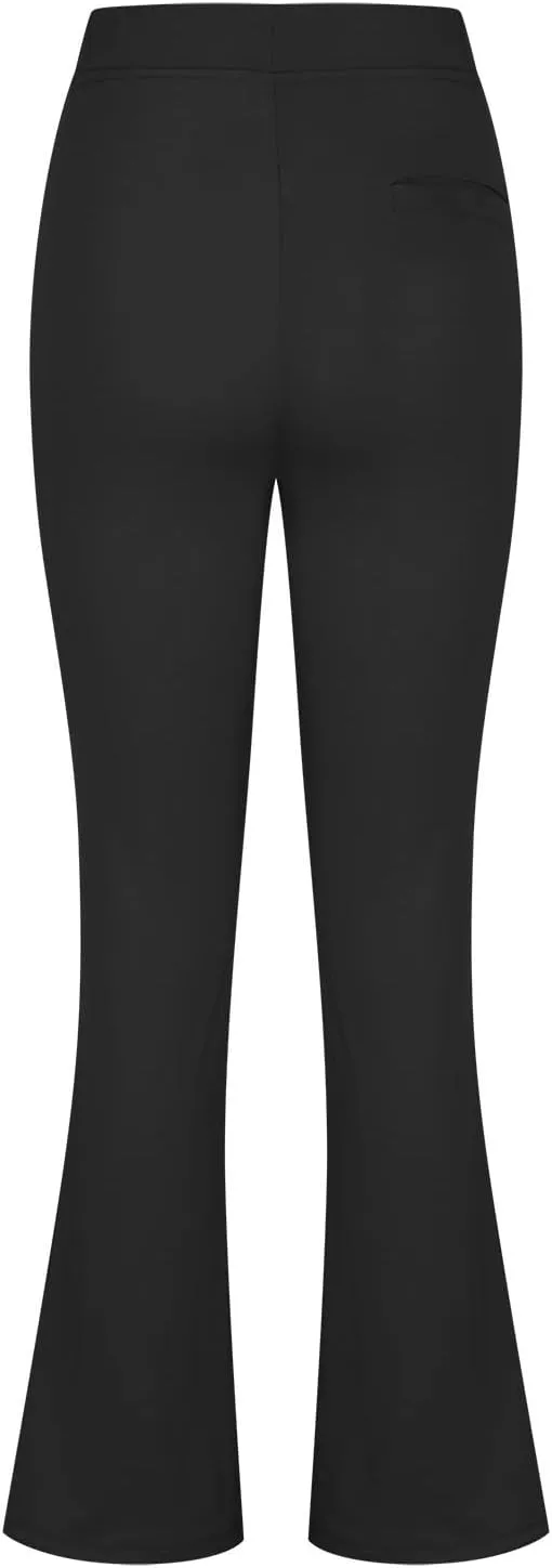 Womens Work Pants High 2024 High Waist Dress Pant Casual 4 Ways Stretch Yoga Pants Comfy Workout Business Pants