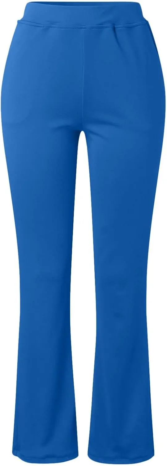 Womens Work Pants High 2024 High Waist Dress Pant Casual 4 Ways Stretch Yoga Pants Comfy Workout Business Pants