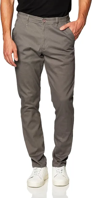 WT02 Men's Skinny Fit Basic Stretchable Cotton Chino Pant