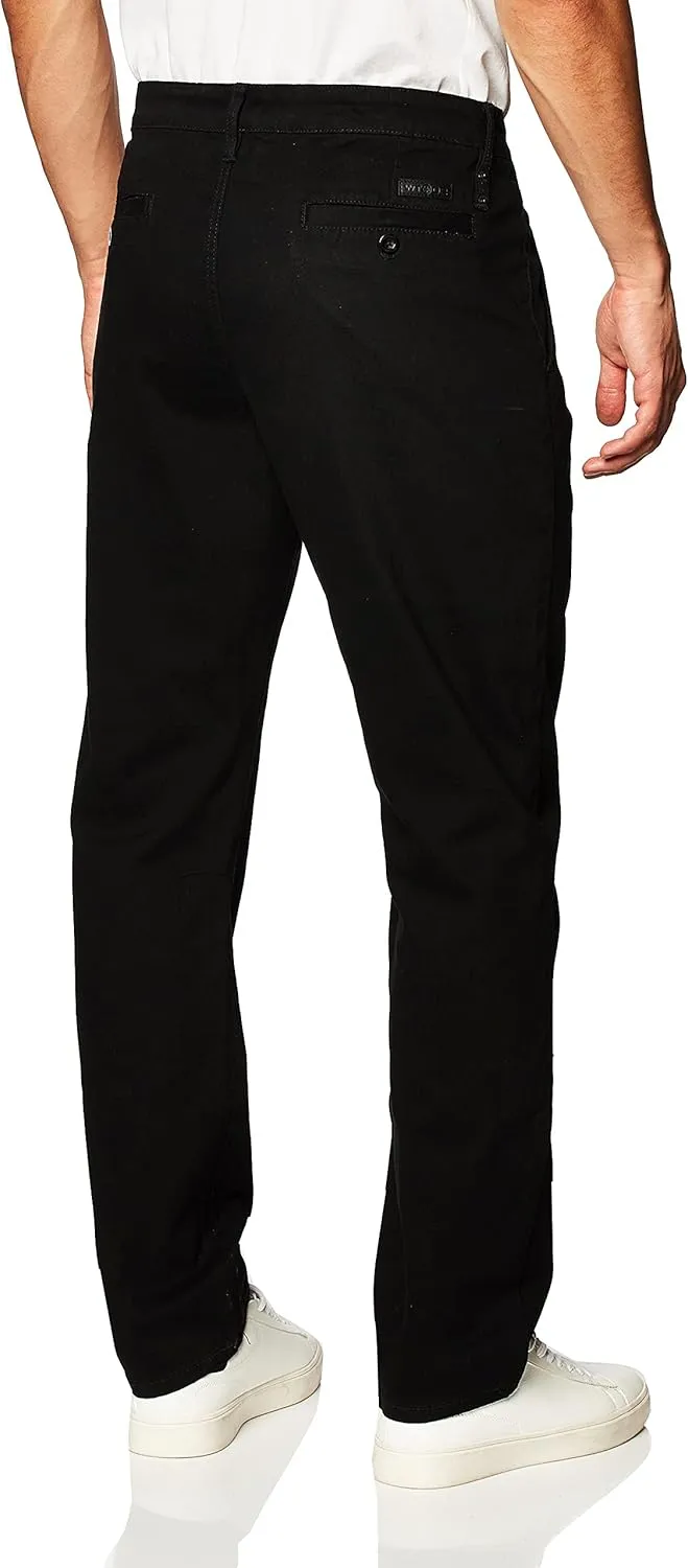 WT02 Men's Skinny Fit Basic Stretchable Cotton Chino Pant