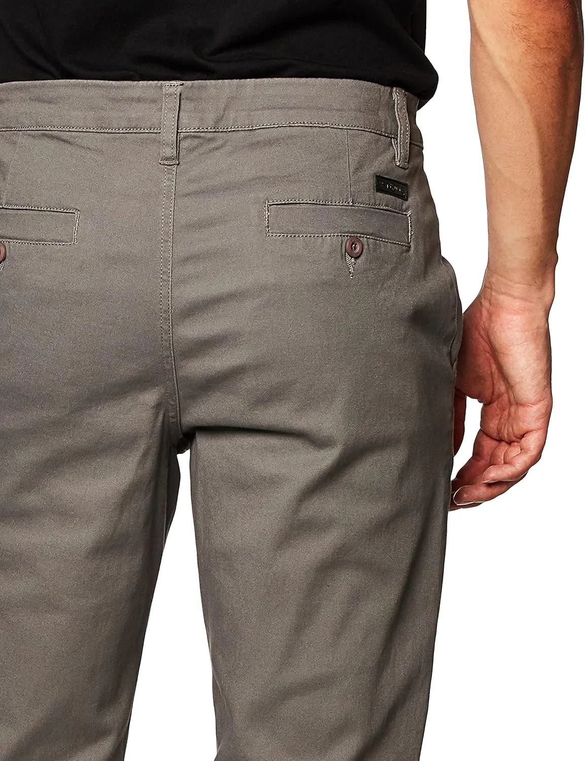 WT02 Men's Skinny Fit Basic Stretchable Cotton Chino Pant